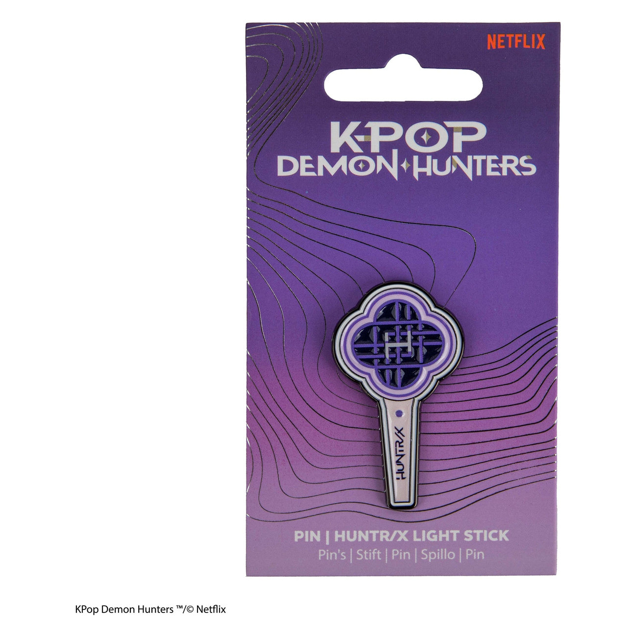 Product image KPop Demon Hunters HUNTR/X Light Stick Pin