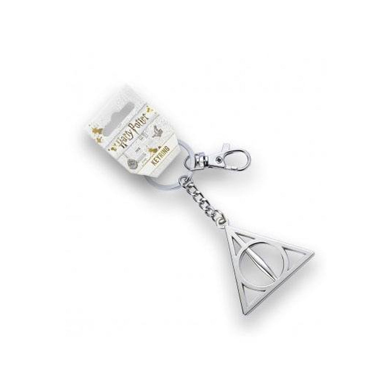 Product image Harry Potter Deathly Hallows Keychain (silver-plated)