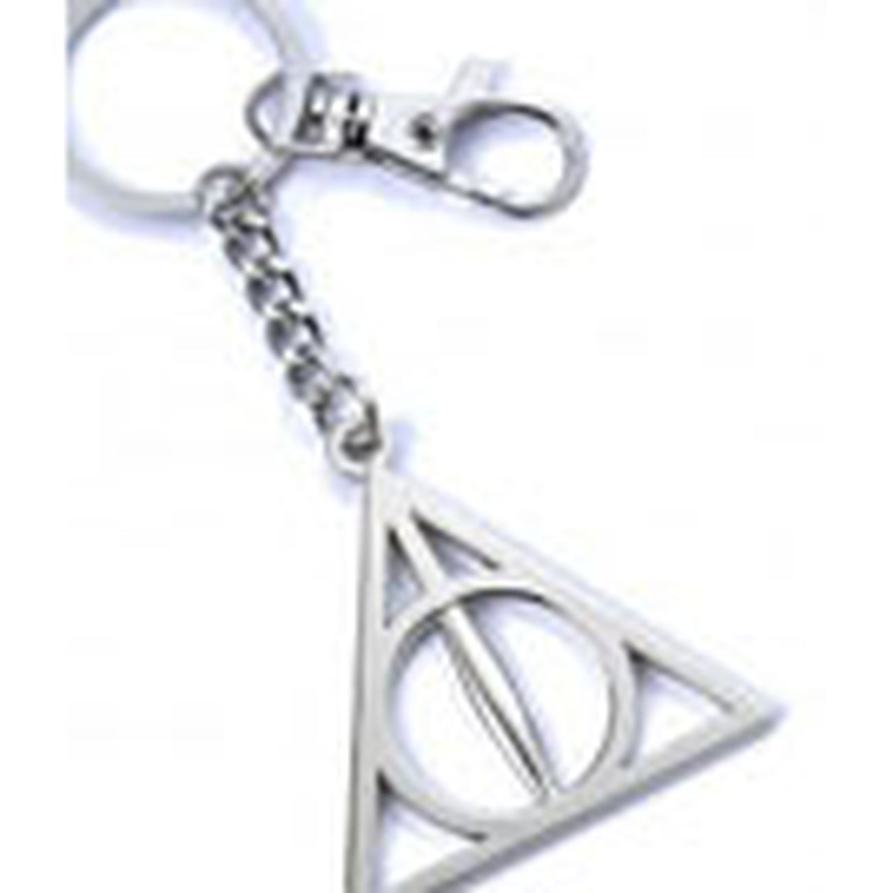 Product image Harry Potter Deathly Hallows Keychain (silver-plated)