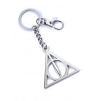 Product image Harry Potter Deathly Hallows Keychain (silver-plated)