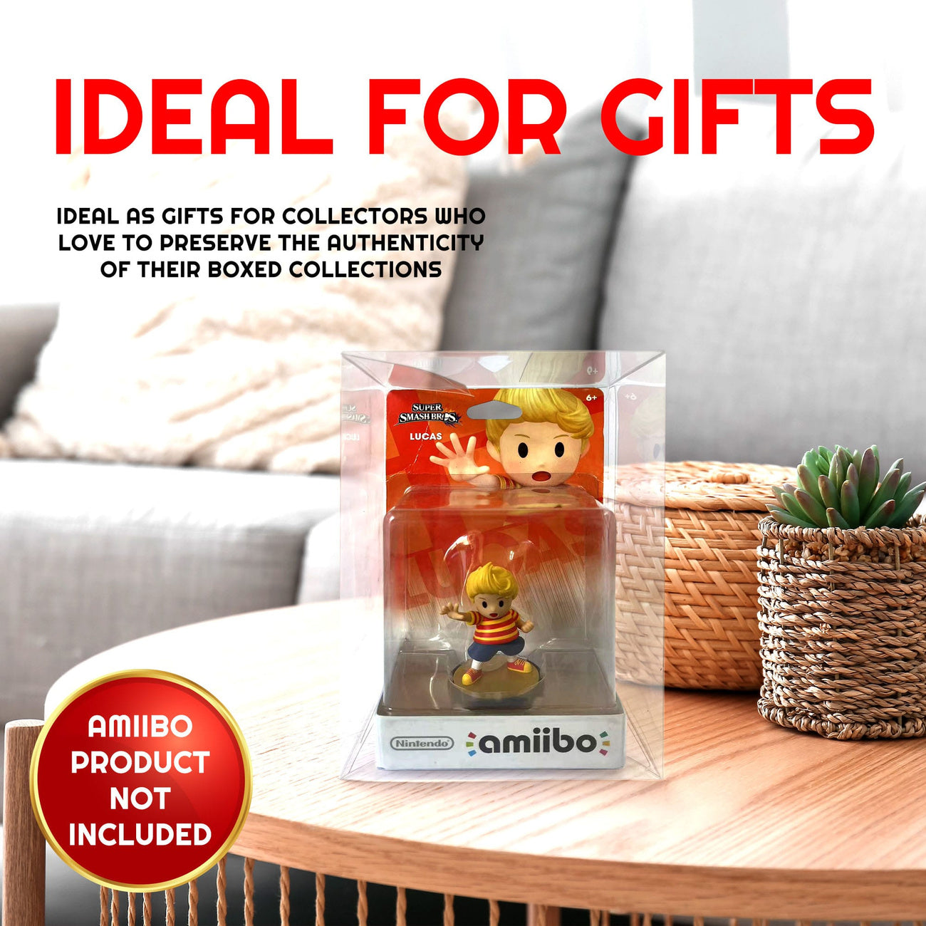 Product image PET Case 10-Pack for Amiibo Figures