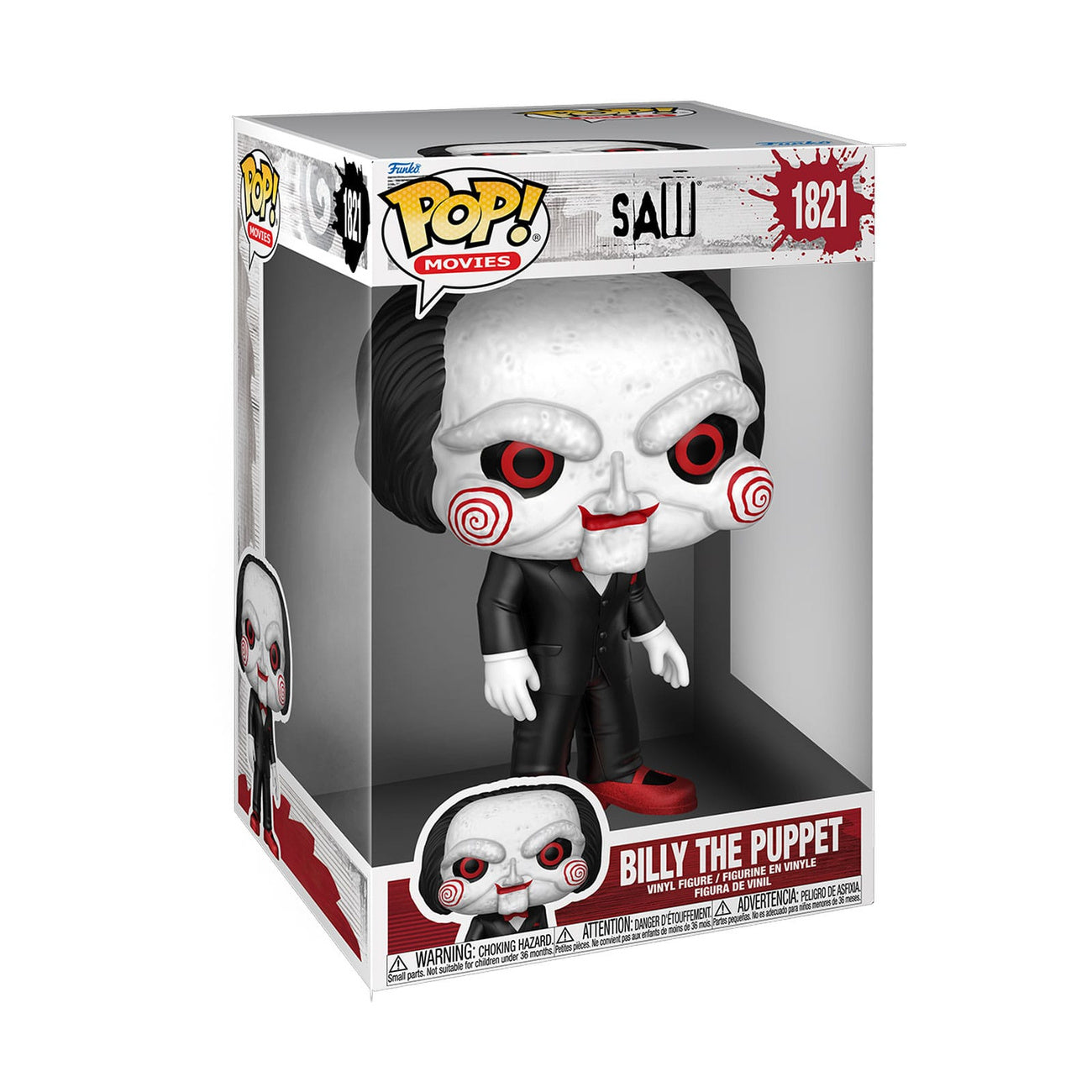 Product image Saw Super Sized Jumbo POP! Movies Vinyl Figure Billy the