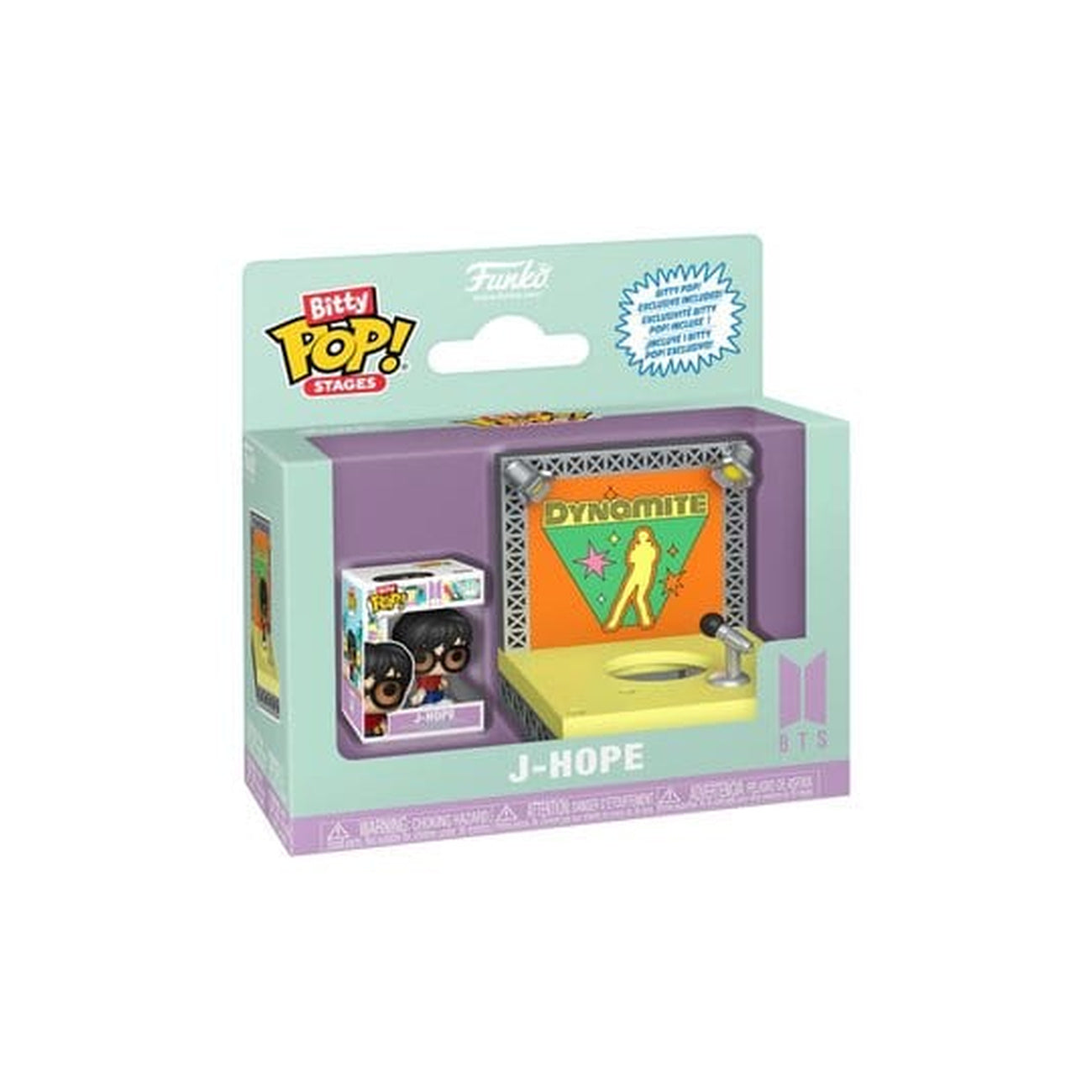 Product image BTS Bitty POP! Stages J-Hope (Dynamite) Vinyl Figure 2.5 cm