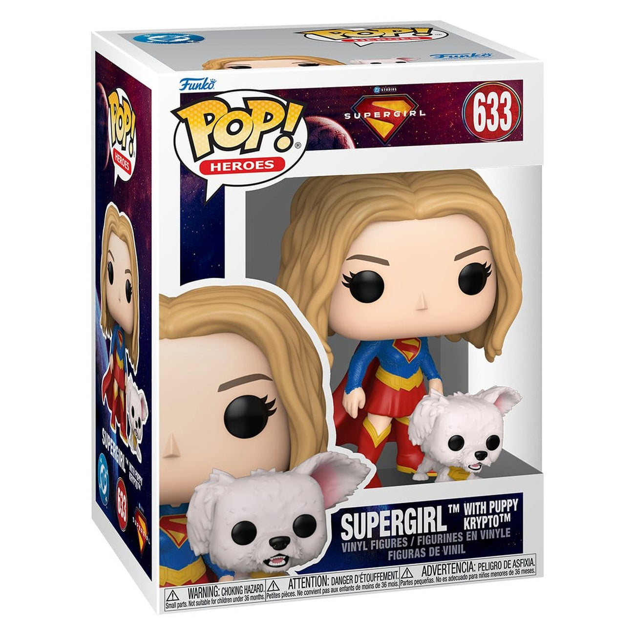 Product image Supergirl (2026) POP! Heroes Vinyl Figure Supergirl with Krypto