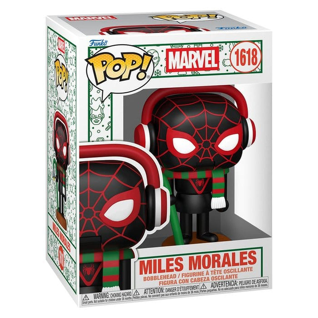 Product image Marvel POP! Vinyl Figure: Holiday S6 - Miles (NTKR) 9 cm