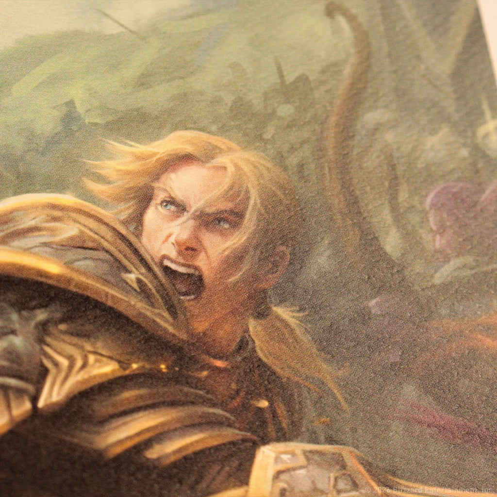 Product image World of Warcraft Art Print Sylvanas vs. Anduin Wrynn