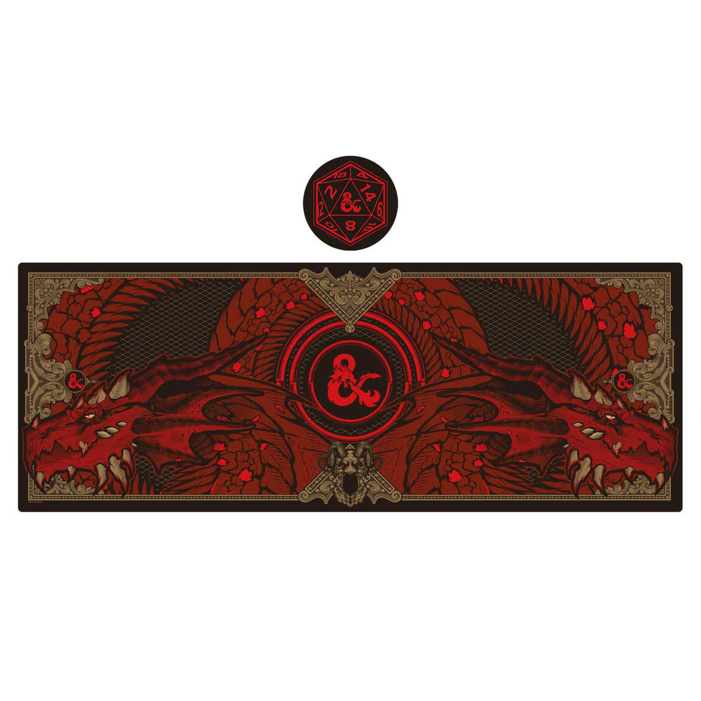 Product image Dungeons & Dragons Desk Mat & Coaster Set