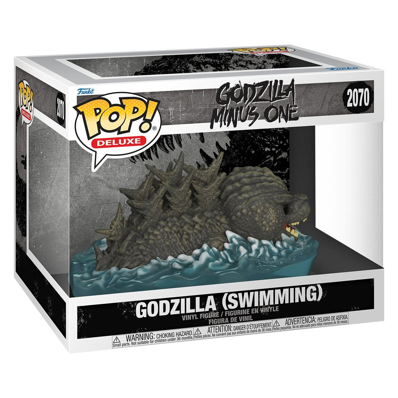Product image Godzilla POP! Deluxe Vinyl Figure Godzilla (Swimming) 9 cm
