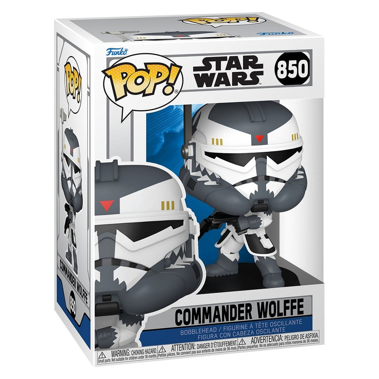 Product image Star Wars Animation POP! Vinyl Figure Comm Wolffe 9 cm