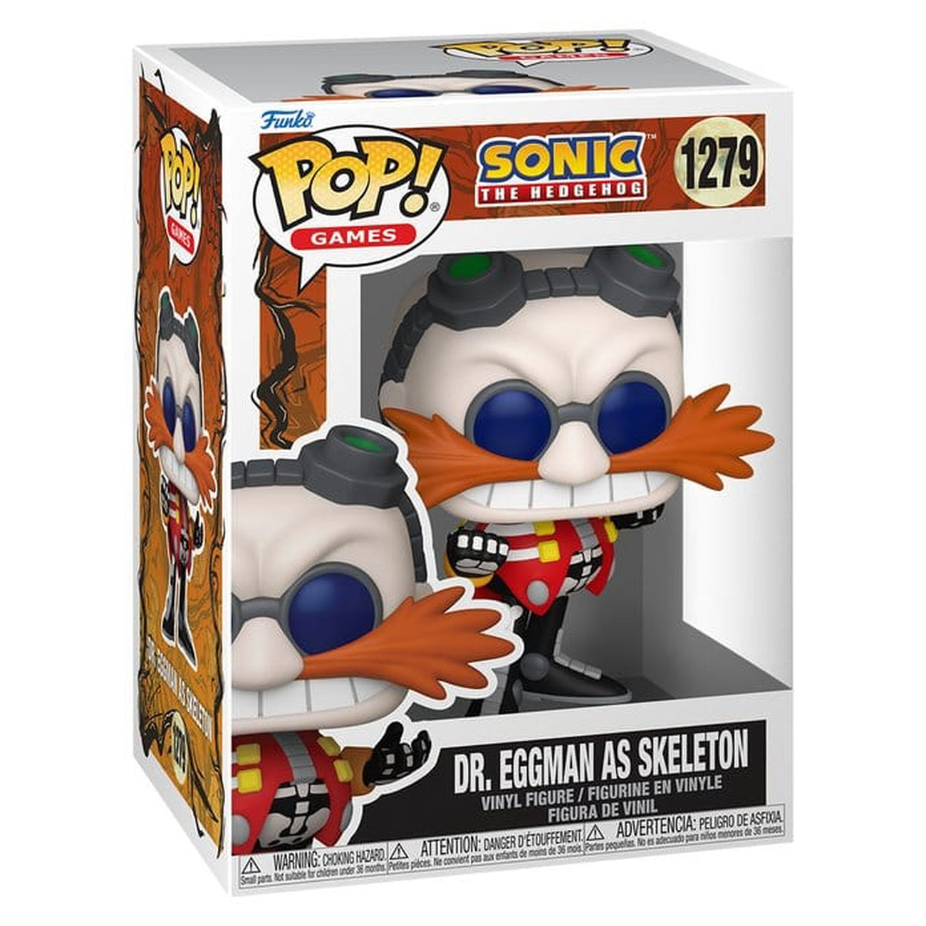 Product image Sonic the Hedgehog POP! Games Vinyl Figure Skeleton Robotnik