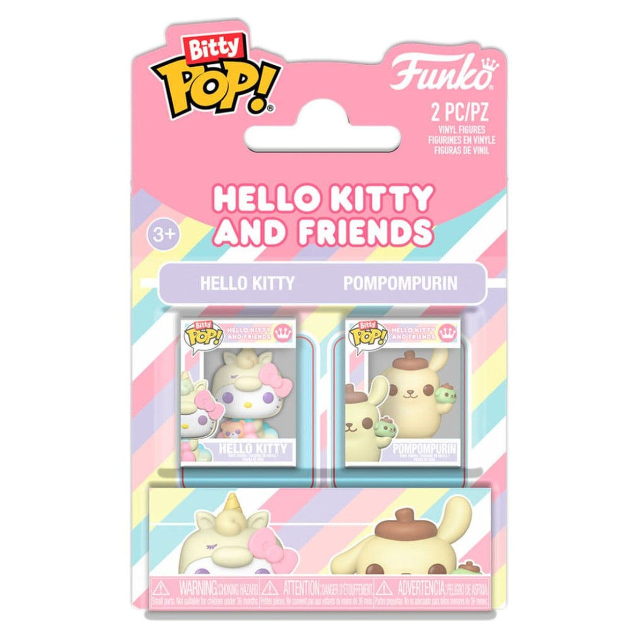 Product image Sanrio Bitty POP! Vinyl Figures 2-Pack HK & PomPom 2 cm