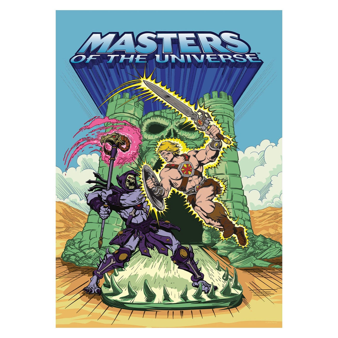 Product image Masters of the Universe He-Man & Skeletor Art Print
