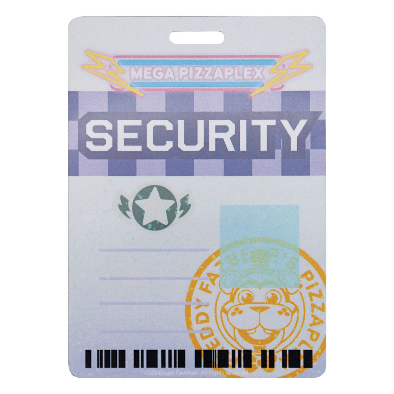 Product image Five Nights at Freddy's Security Badge Replica Antique Brass