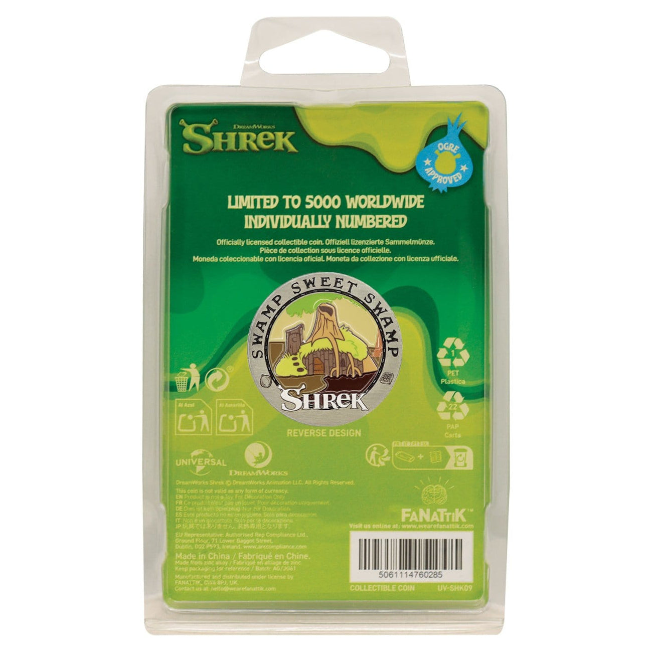 Product image Shrek Swamp Sweet Swamp Limited Edition Collectible Coin