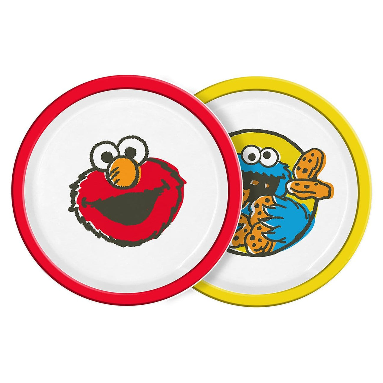 Product image Sesame Street Vintage Kids Plates 2-Pack 22 cm