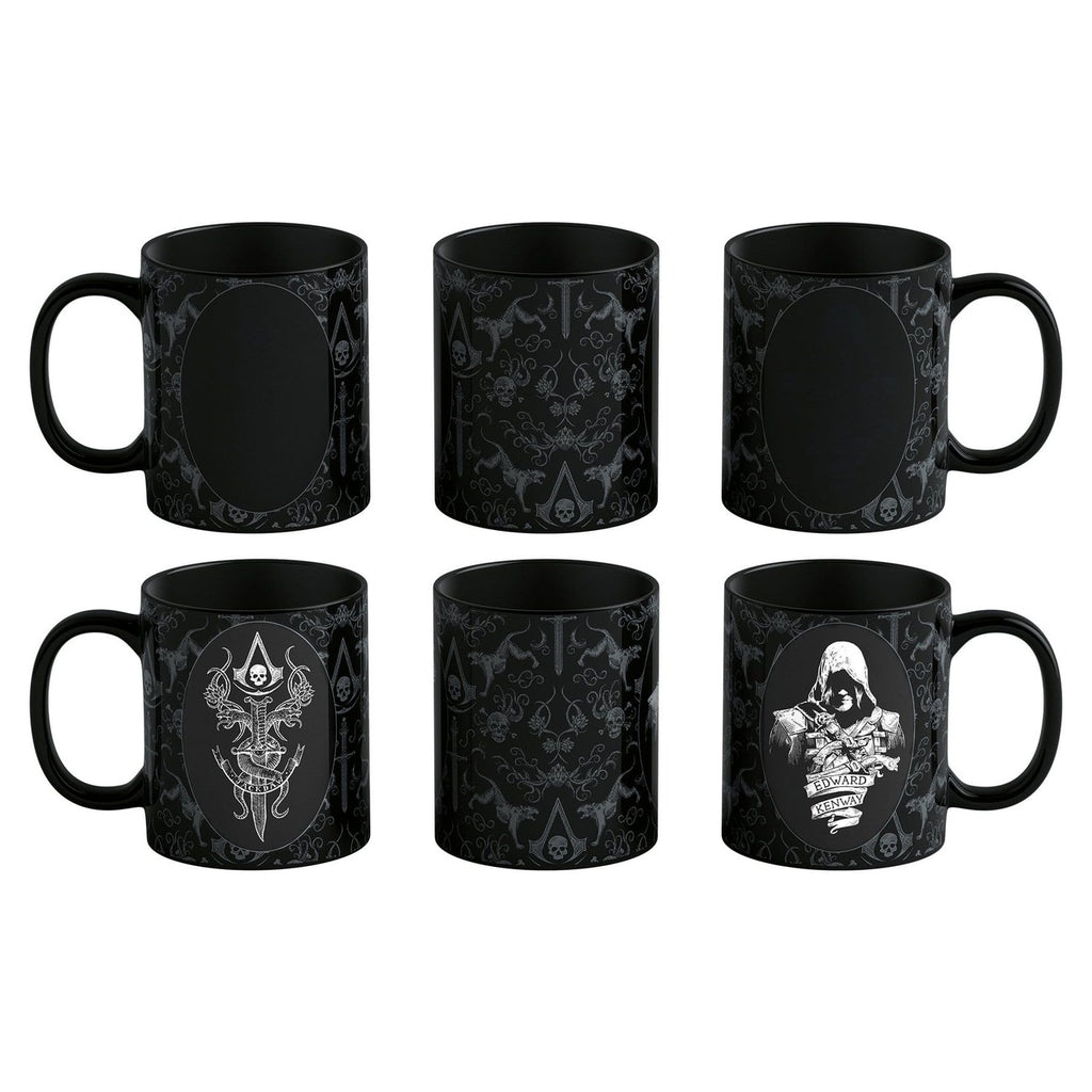 Product image Assassin's Creed Black Flag Resynced Mug with Heat-Reactive Effect
