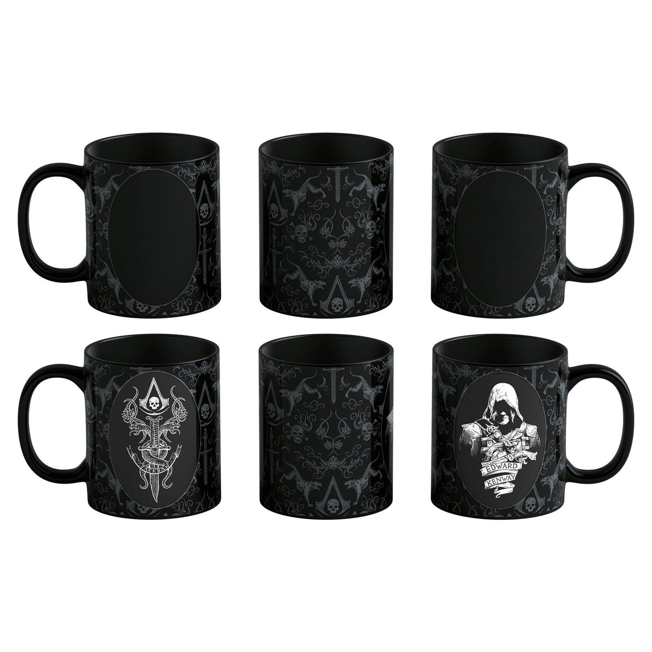 Product image Assassin's Creed Black Flag Resynced Mug with Heat-Reactive Effect
