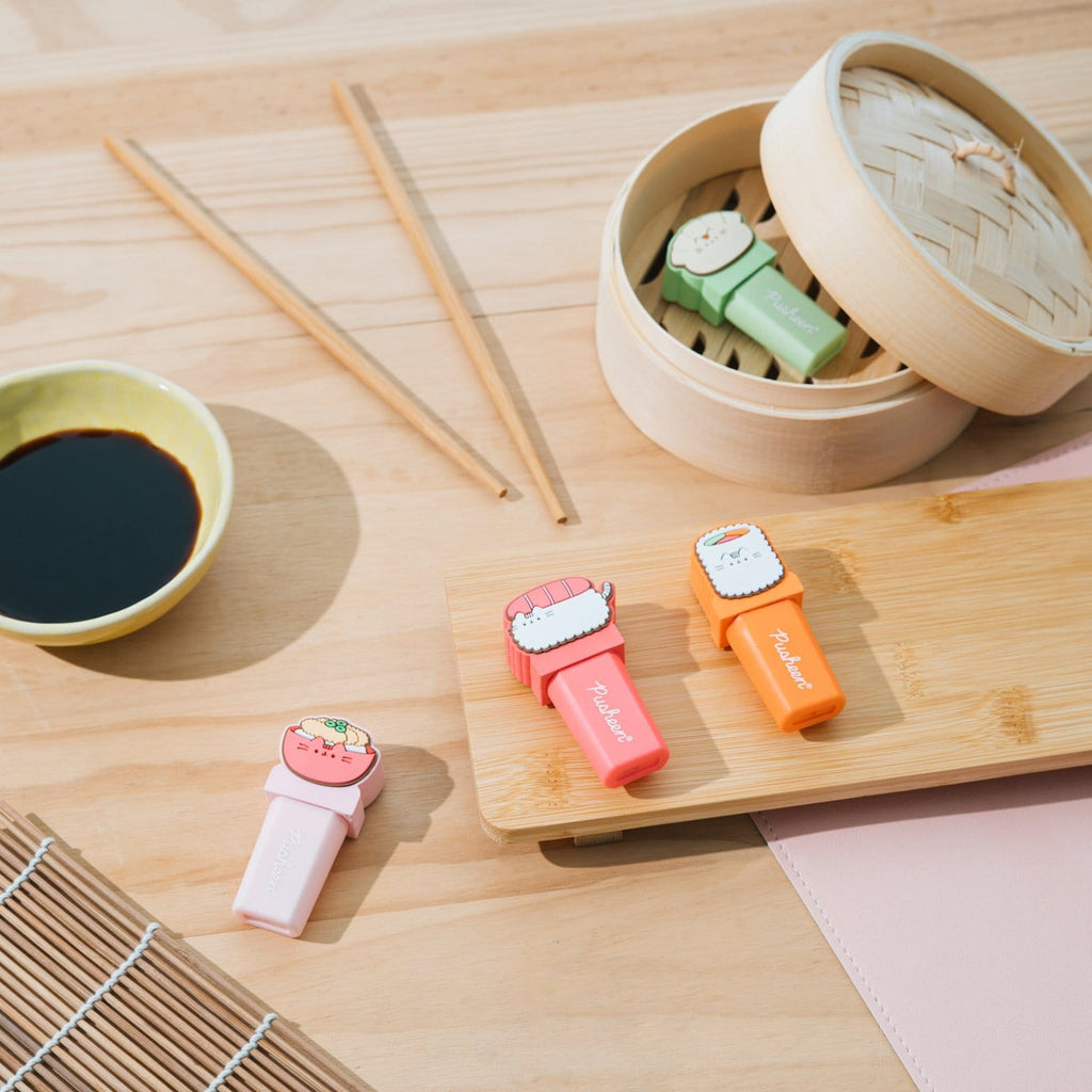 Product image Pusheen Sushi Roll Highlighters with Toppers Set of 4