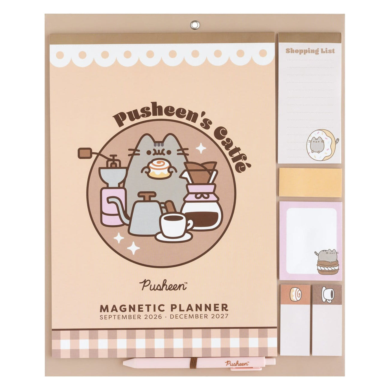 Product image Pusheen Magnetic Planner 2026/27 30 x 35 cm