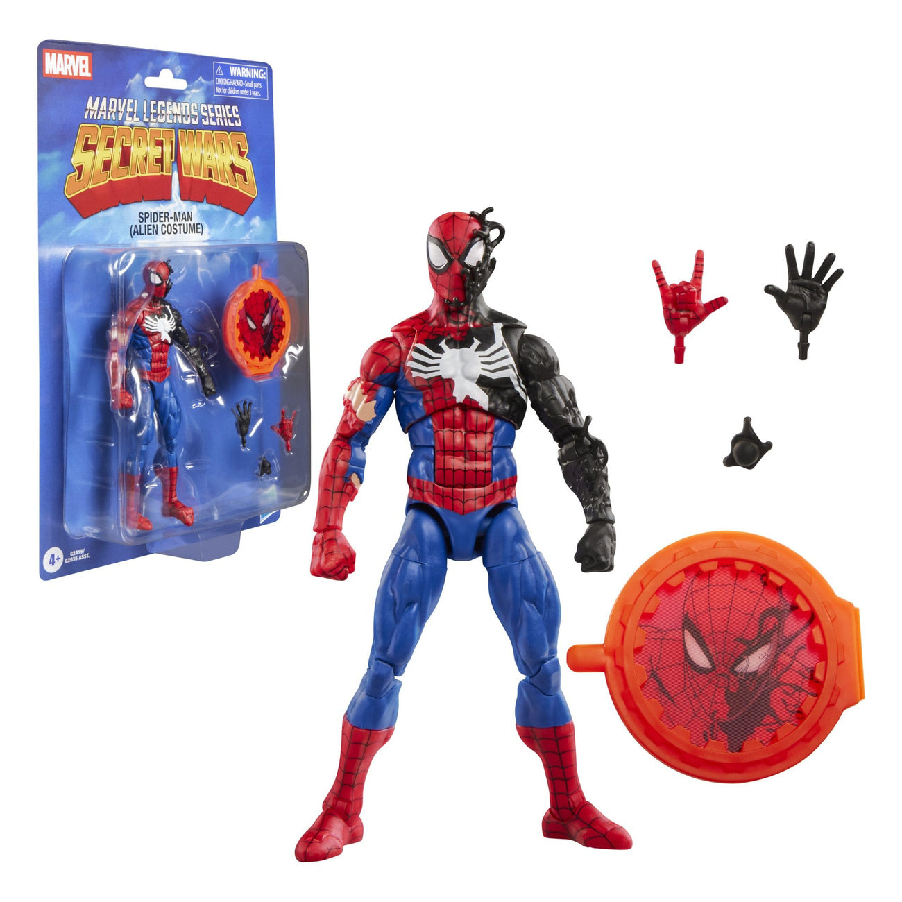 Product image Secret Wars Marvel Legends Spider-Man Action Figure (Alien