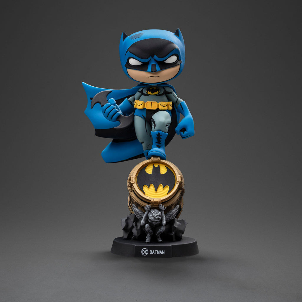 Product image Batman Mini Co. PVC Figure Batman on Bat-Signal (Blue Variant)