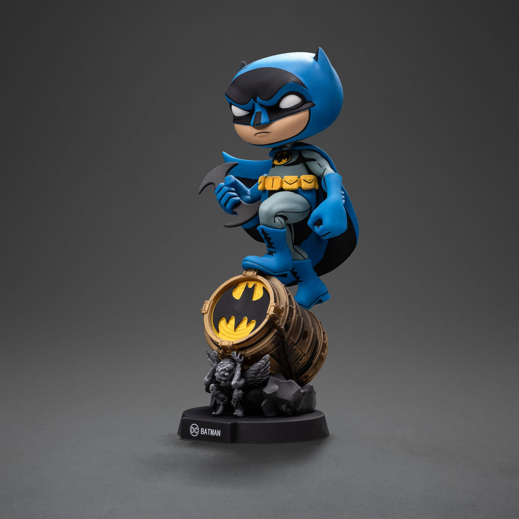 Product image Batman Mini Co. PVC Figure Batman on Bat-Signal (Blue Variant)