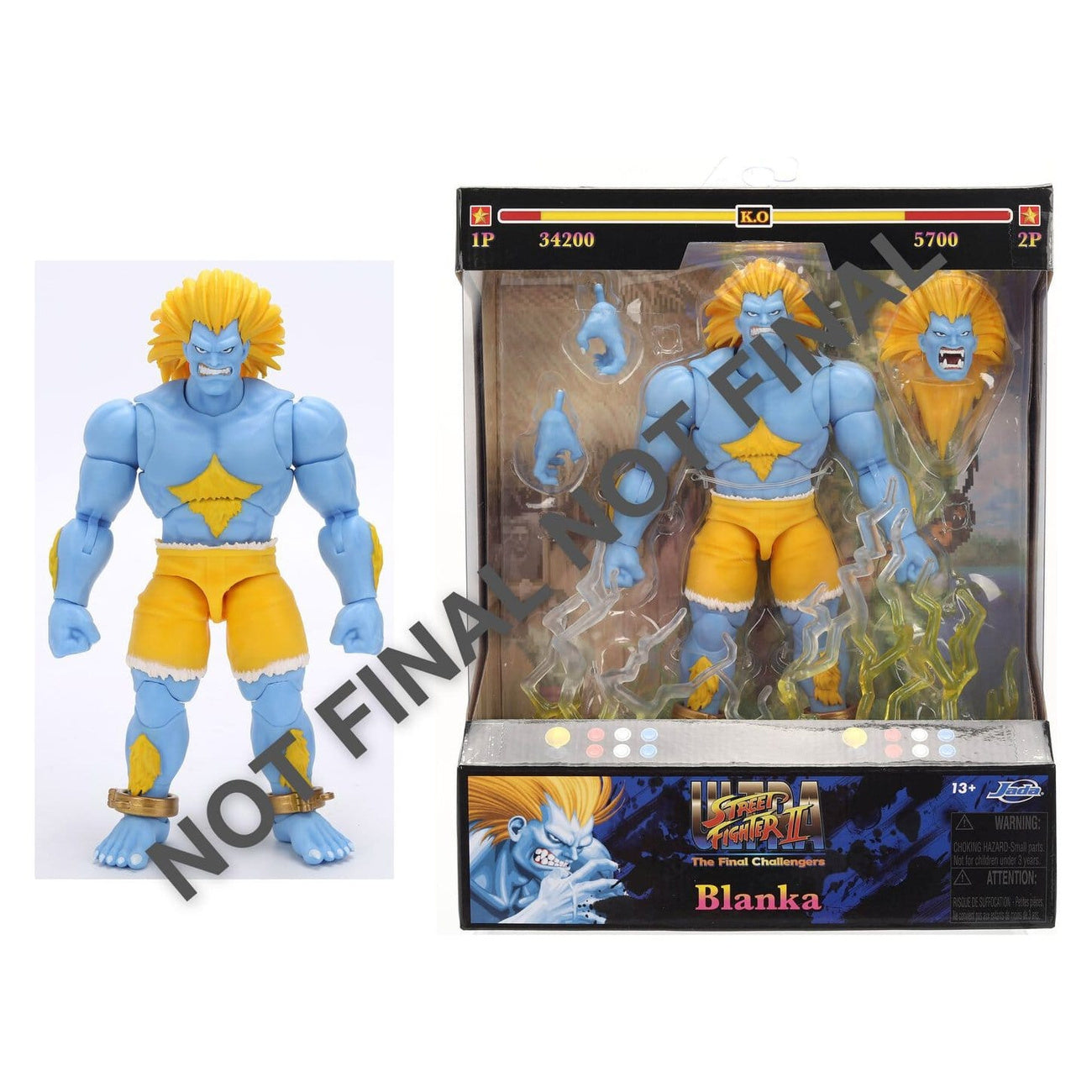 Product image Street Fighter II Blanka P2 Action Figure 19 cm