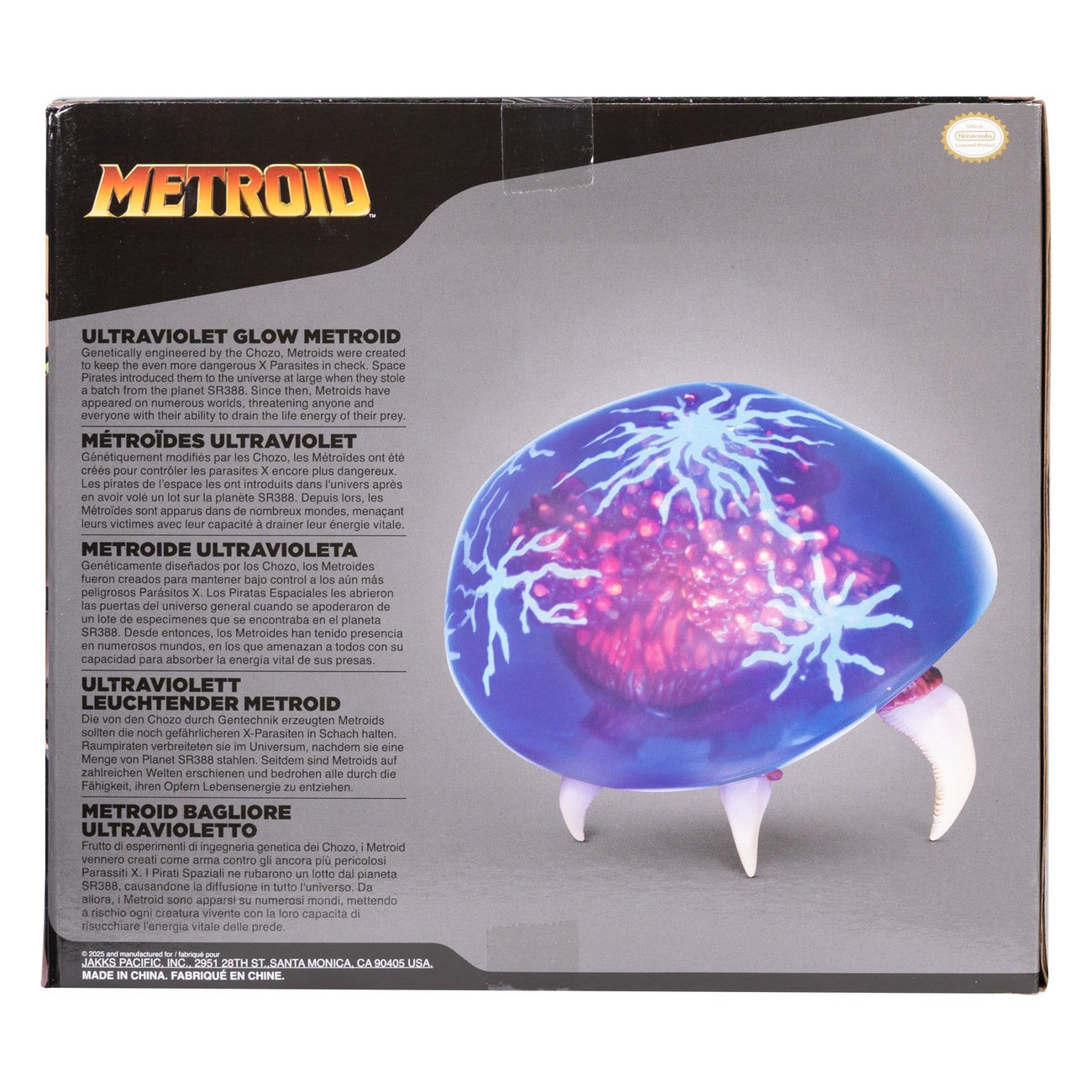 Product image World of Nintendo Metroid Prime Metroid Action Figure