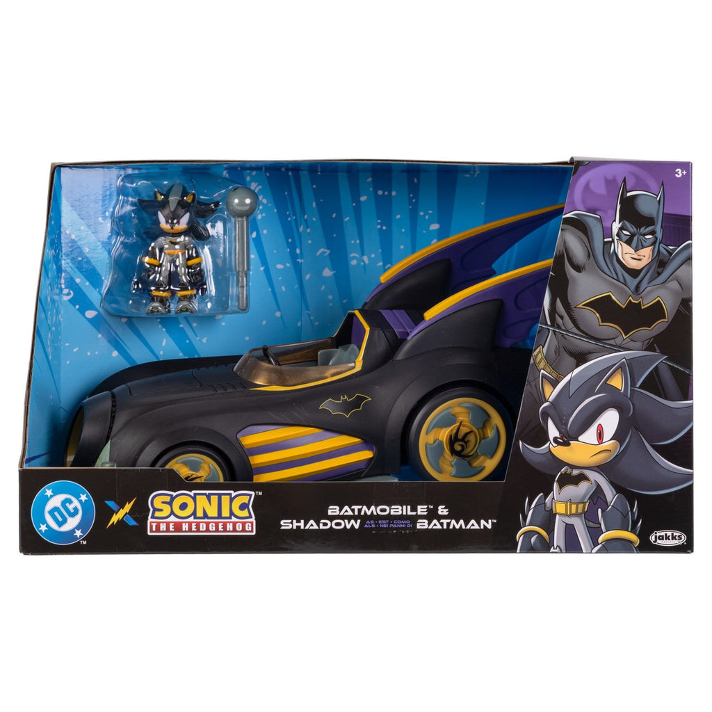 Product image DC x Sonic - The Hedgehog Shadow Action Figure with Vehicle