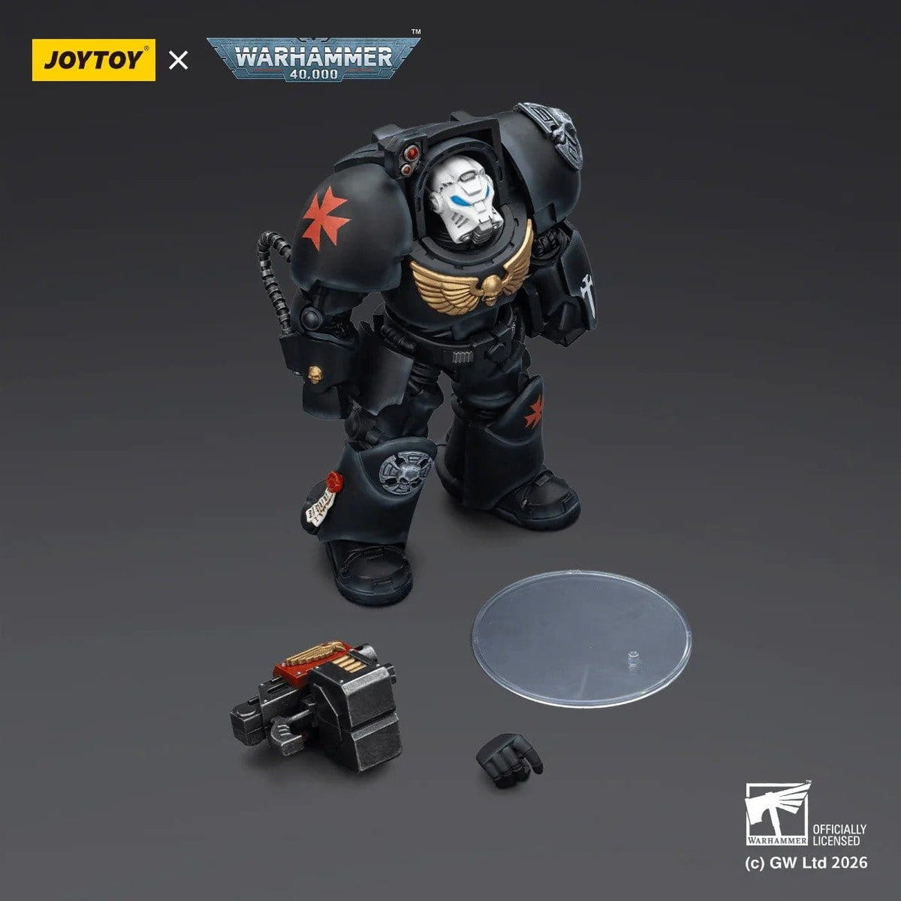 Product image Warhammer 40,000 Black Templars Terminator 2 Action Figure