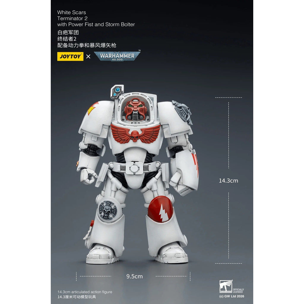 Product image Warhammer 40,000 Action Figure White Scars Terminator 2 with