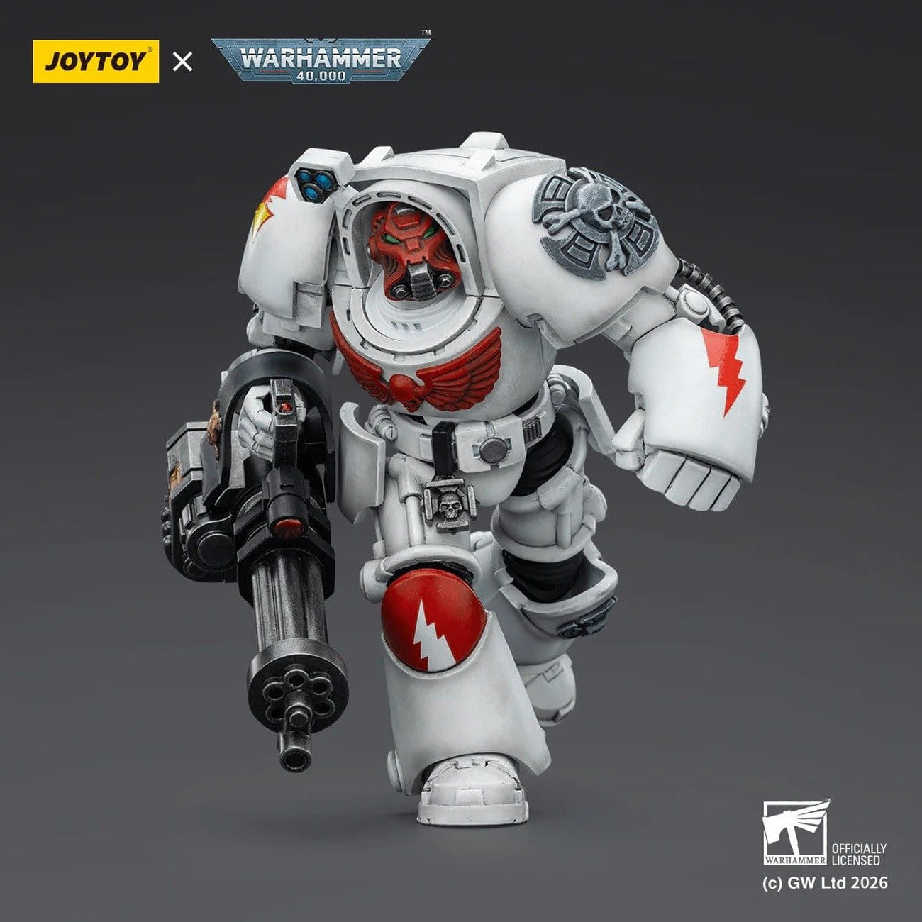 Product image Warhammer 40,000 White Scars Terminator 3 with Action Figure