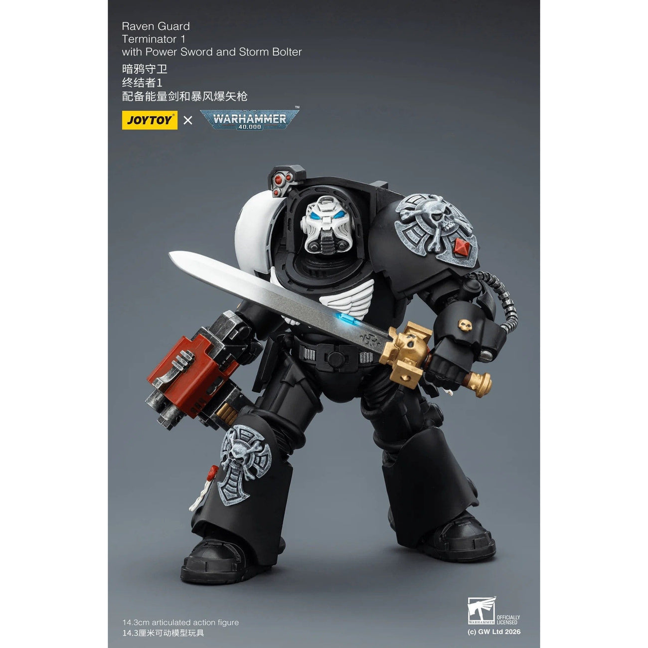 Product image Warhammer 40,000 Raven Guard Terminator 1 Action Figure with