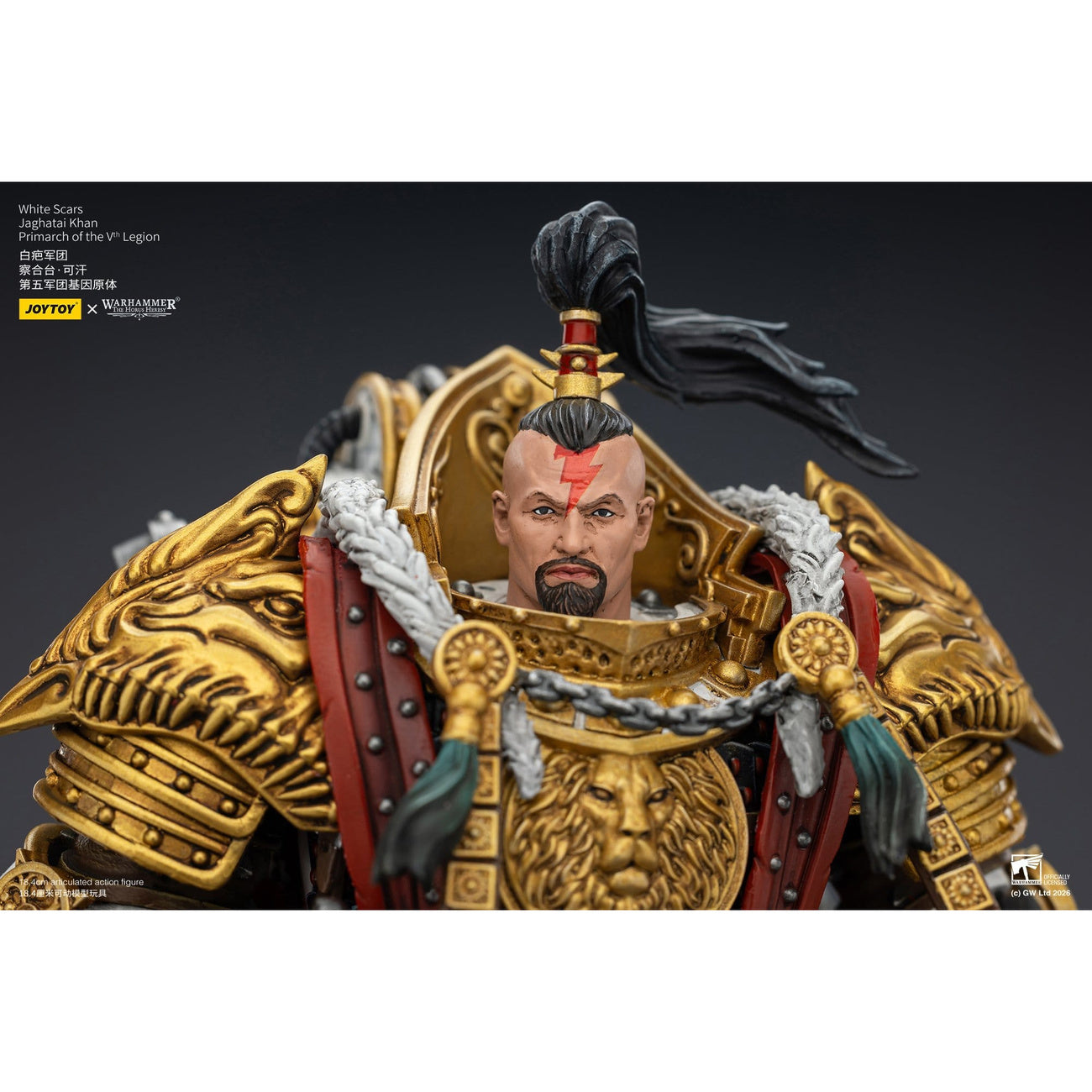 Product image Warhammer The Horus Heresy White Scars Jaghatai Action Figure