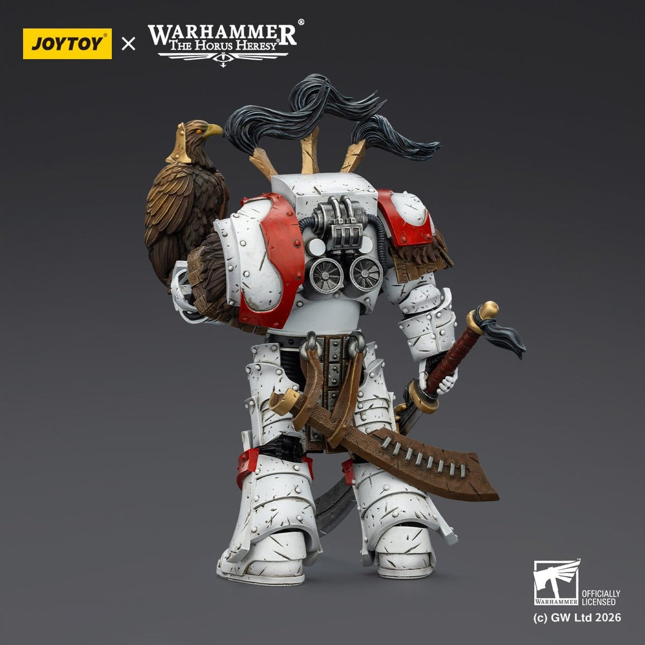 Product image Warhammer 40,000 White Scars Legion Praetor Action Figure in