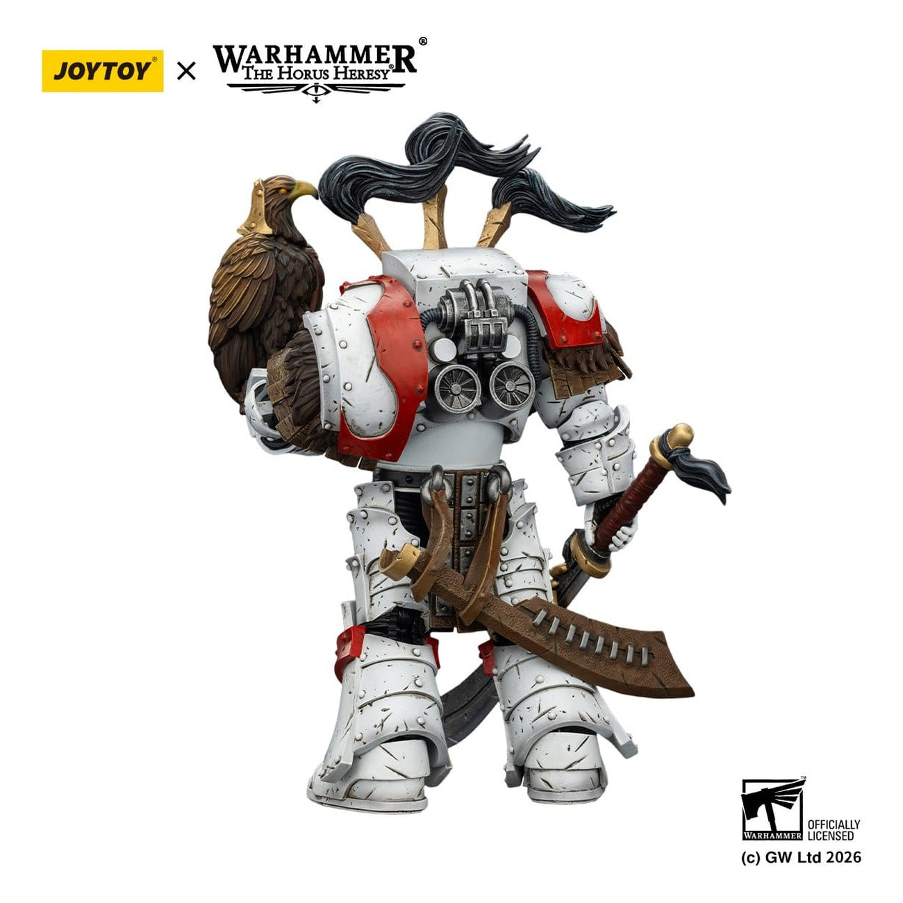 Product image Warhammer 40,000 White Scars Legion Praetor Action Figure in
