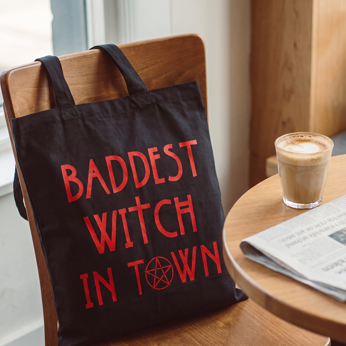 Product image Baddest Witch in Town Tote Bag for American Horror Story Fans