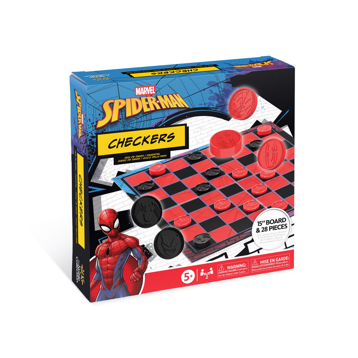 Product image Spider-Man - Checkers Chess Set