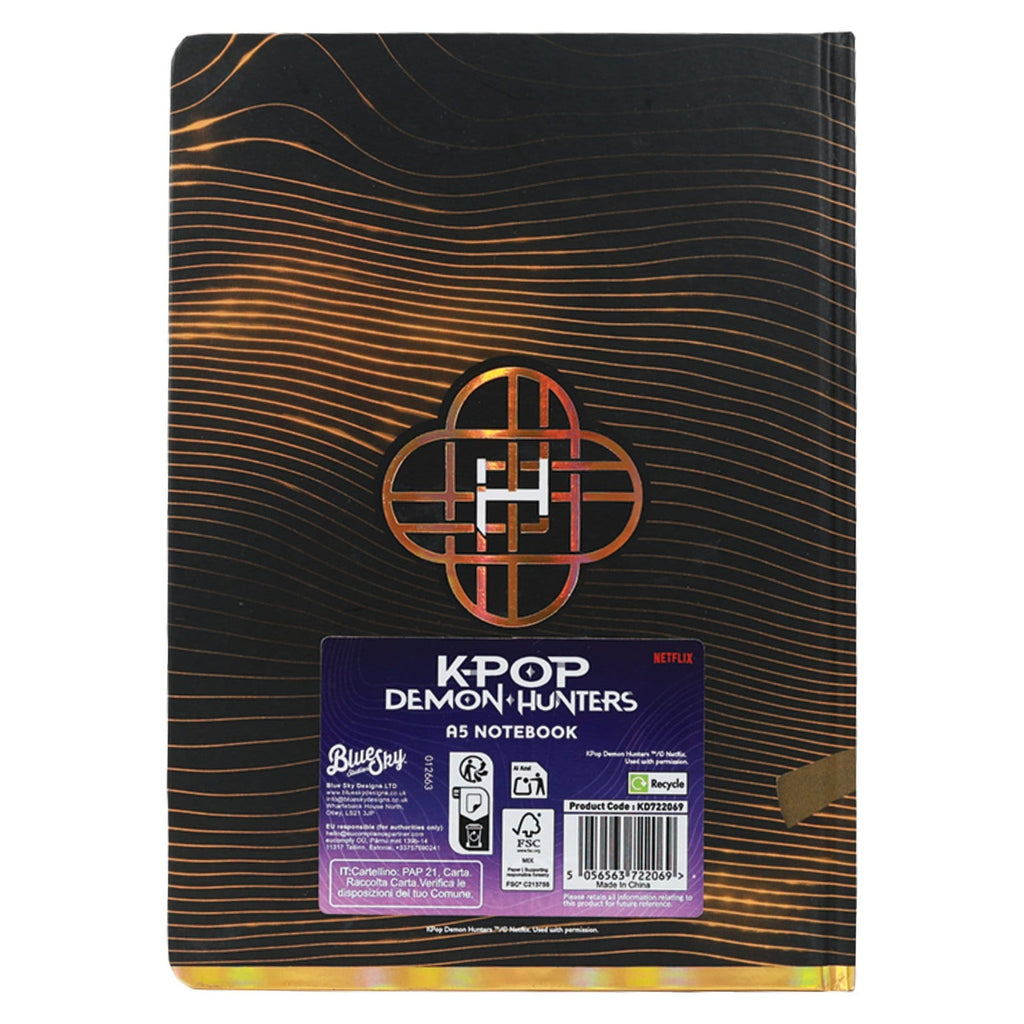 Product image KPop Demon Hunters A5 Notebook Golden