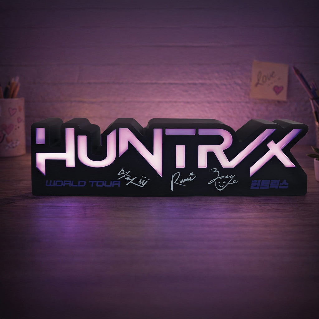 Product image KPop Demon Hunters Lamp Huntr/x Logo