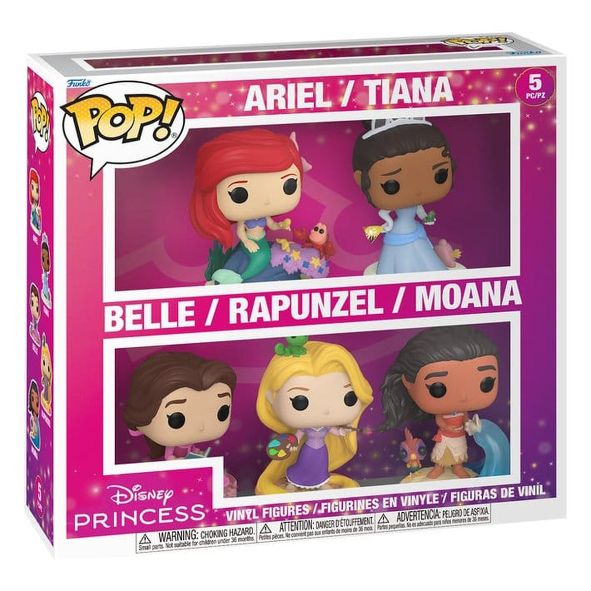 Product image Disney POP! Animation Vinyl Figures 5-Pack Black Friday