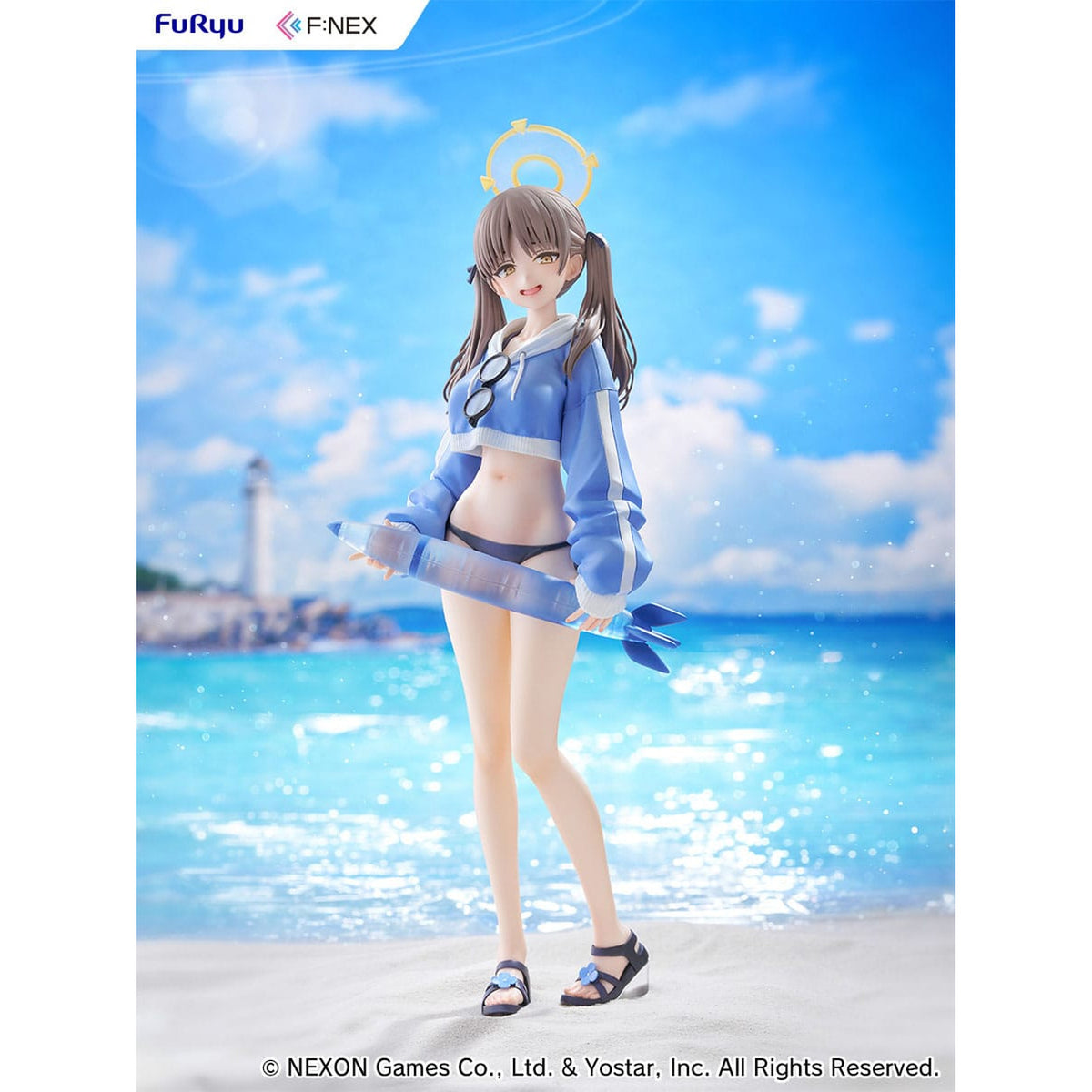 Product image Blue Archive F:Nex PVC Statue 1/7 Moe (Swimsuit) 27 cm