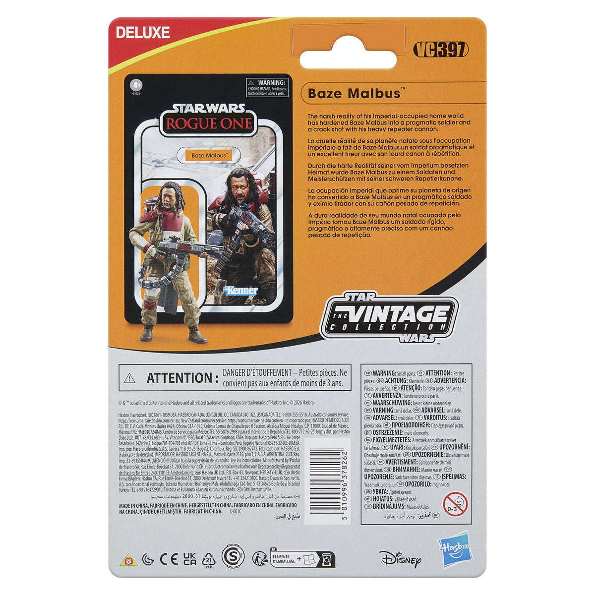 Produktbild Star Wars: Rogue One Vintage Collection Actionfigur Baze