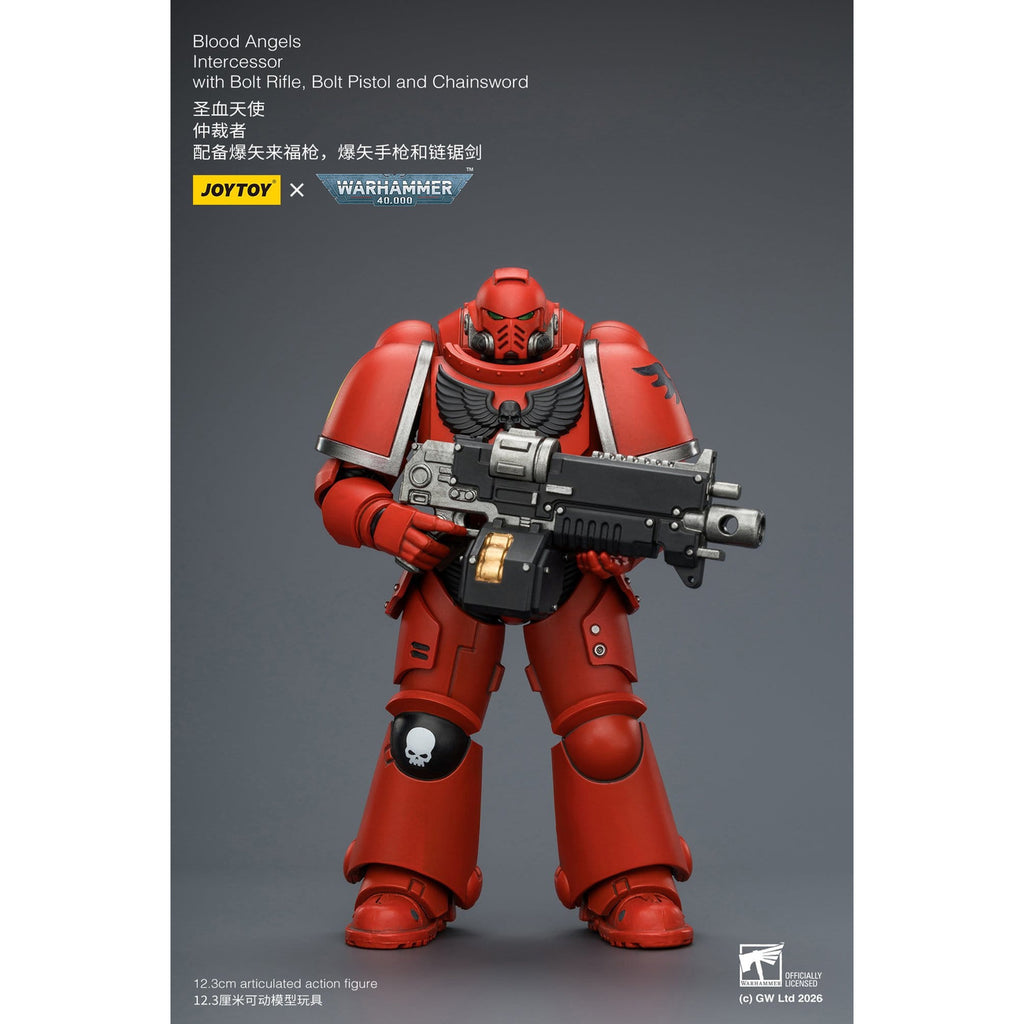 Produktbild Warhammer 40,000 Actionfigur Blood Angels Intercessor 12 cm