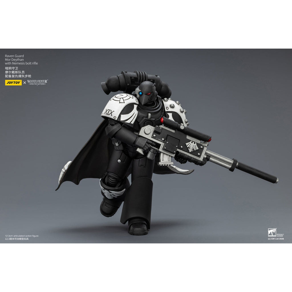 Produktbild Warhammer 40,000 Actionfigur Raven Guard Mor Deythan 12 cm