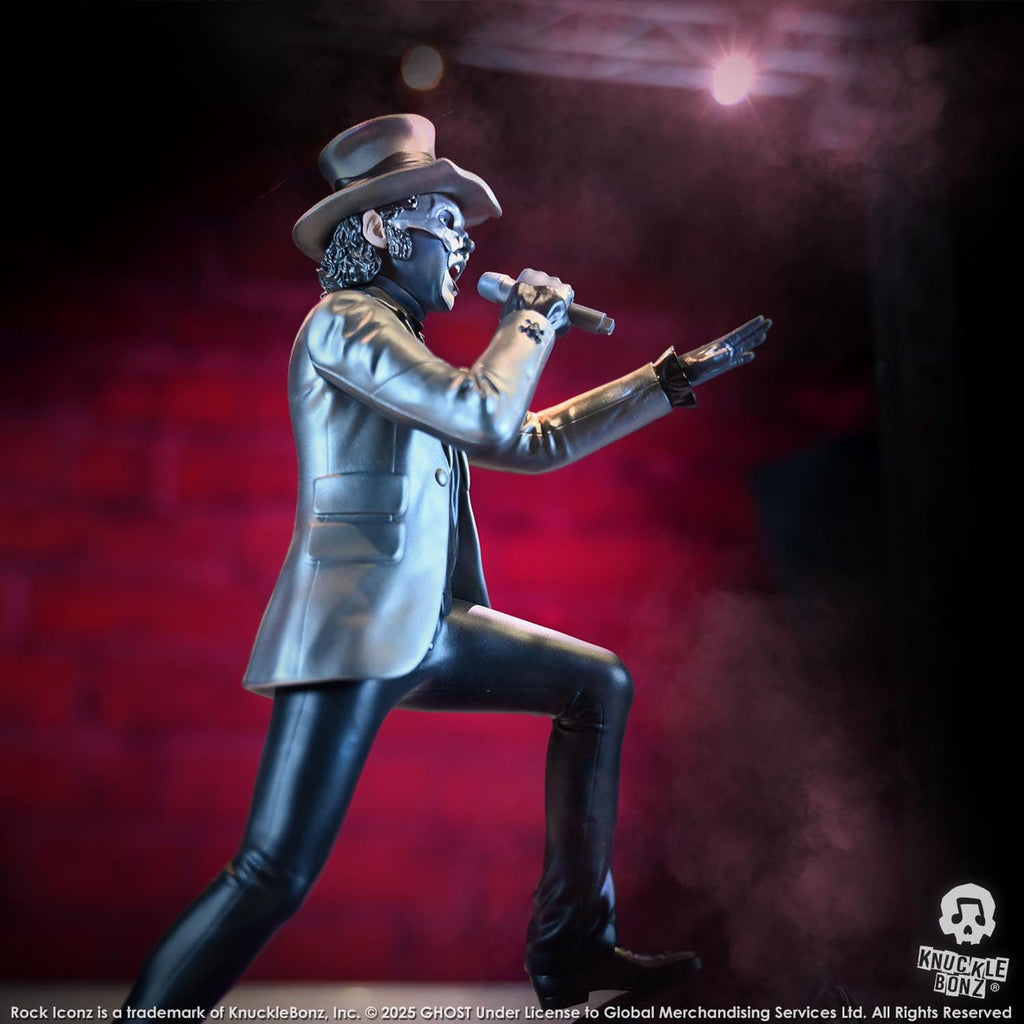 Produktbild Ghost Rock Iconz Statue Papa V Perpetua Top Hat 22 cm