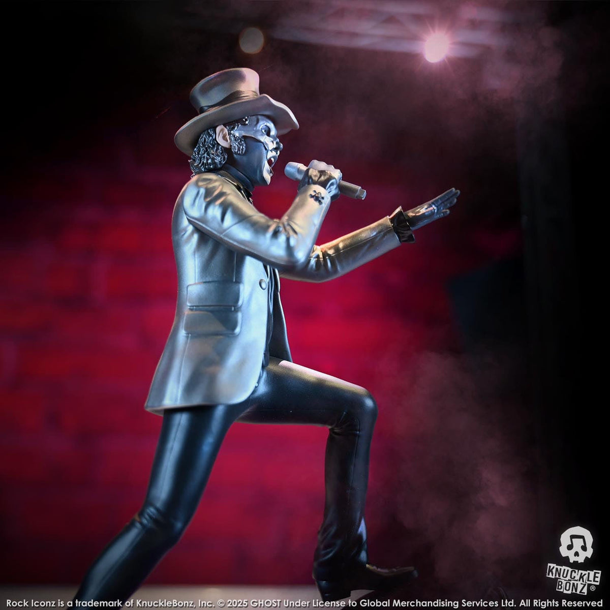 Produktbild Ghost Rock Iconz Statue Papa V Perpetua Top Hat 22 cm