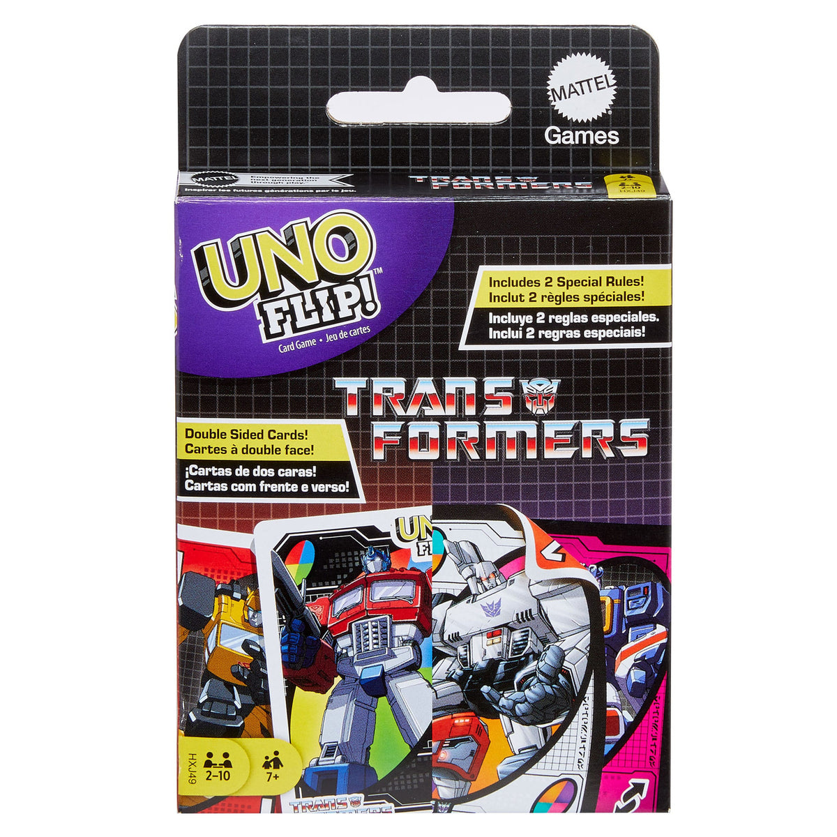 Produktbild Transformers UNO Flip! Kartenspiel