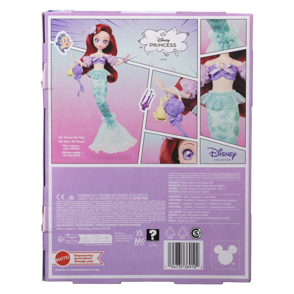 Produktbild Disney Princess Puppe Manga Arielle 22 cm