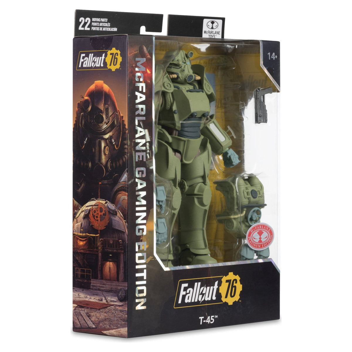 Produktbild Fallout 76 Gaming Edition Actionfigur T-45 Military Armor